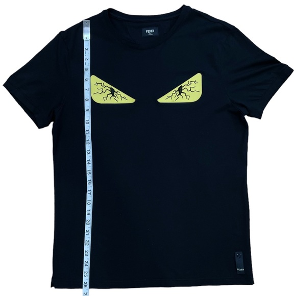 Black Fendi Bad Bugs T-shirt (L) - Picture 4 of 8